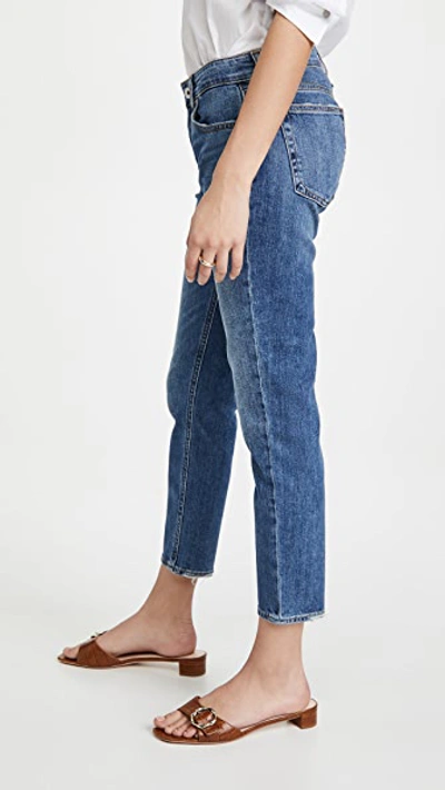 Rag & Bone Dre Low Rise Slim Boyfriend Jeans Julienne In Julienne