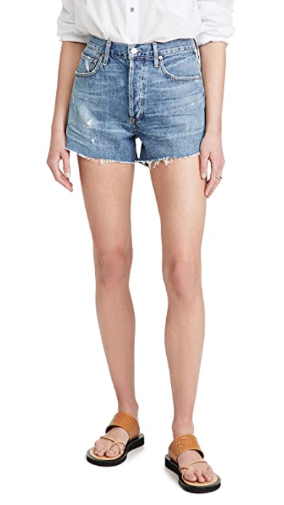 Shop Citizens Of Humanity Marlow Easy Shorts Seaward