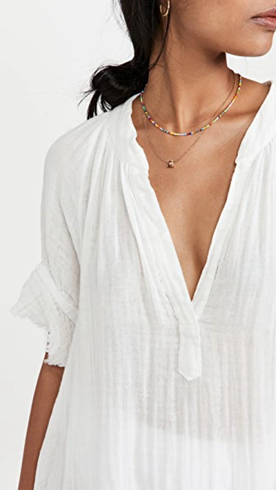 9seed Antibes Dress In White