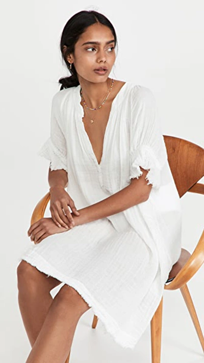 9seed Antibes Dress In White
