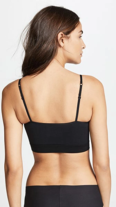 Yummie Audrey Comfortably Fit Seamless Bralette In Black