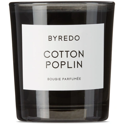 Shop Byredo Cotton Poplin Candle, 2.4 oz In N/a