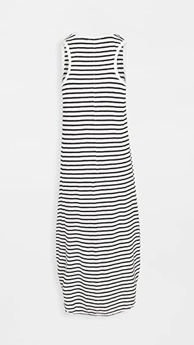 Shop Z Supply Reverie Stripe Dress Black/desert White