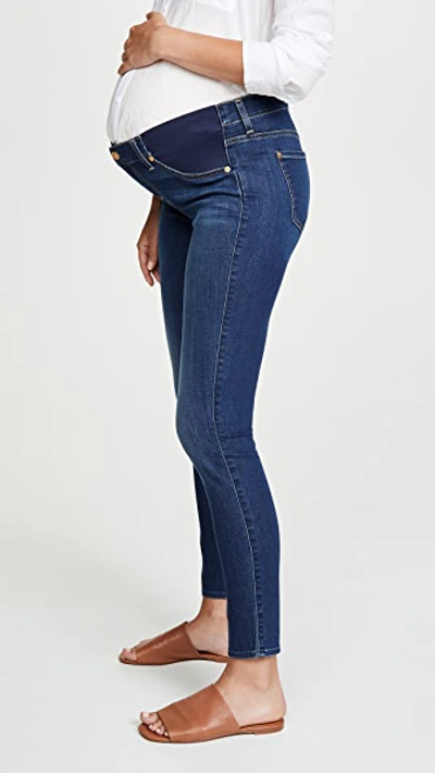 Shop 7 For All Mankind The Ankle Skinny Maternity Jeans B(air) Duchess