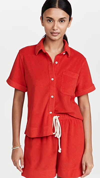 Shop Alex Mill Benny Terry Shirt