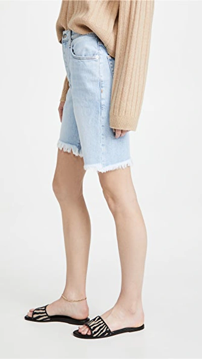 Shop Sablyn Freya Shorts In Indigo