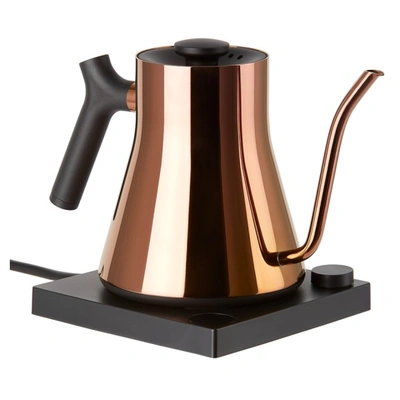 Shop Fellow Copper Stagg Ekg Electric Kettle, 0.9 L, Ca/us In Polished Copper