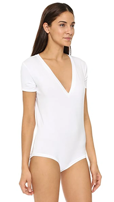 Shop Alix Stanton Bodysuit In White