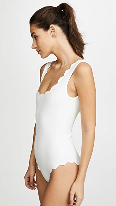 Shop Marysia Palm Springs Maillot In Coconut