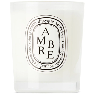 Shop Diptyque Ambre Mini Candle, 70 G In Na