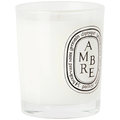 Shop Diptyque Ambre Mini Candle, 70 G In Na