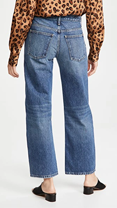 Jordan High-rise Wide-leg Jeans In 054
