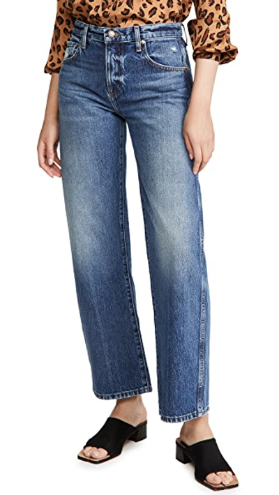 Khaite Jordan High-rise Wide-leg Jeans In Lincoln