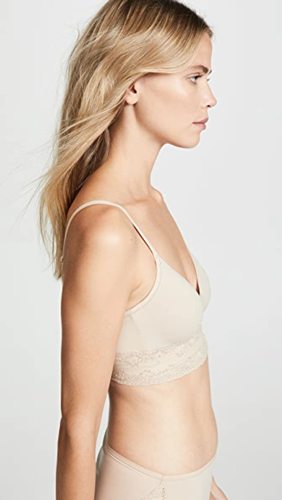 Natori Bliss Perfection Contour Soft Bra In Cafe