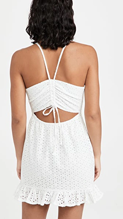 Shop Minkpink Juliana Anglaise Dress In White