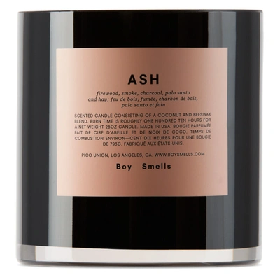 Shop Boy Smells Ash Magnum Candle, 27 oz In Pink/black