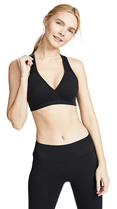 Shop Beyond Yoga Lift And Support Bra In Jet Black
