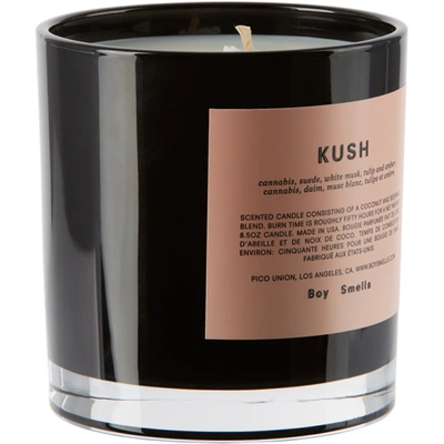 Shop Boy Smells Kush Candle, 8.5 oz In Pink/black