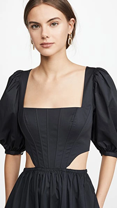 Staud Astro Dress In Black