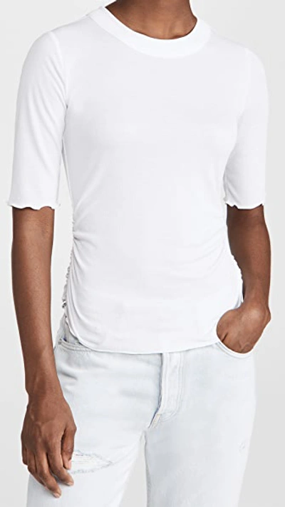 Shop Free People Talk To Me Tee In White