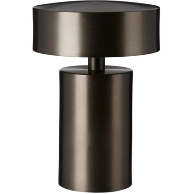 Shop Menu Bronze Column Table Lamp