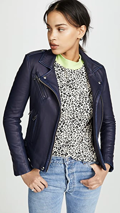 Iro Han Leather Jacket In | ModeSens