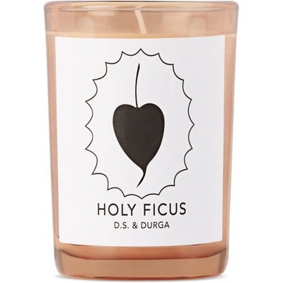 Shop D.s. & Durga Holy Ficus Candle, 7 oz In N/a