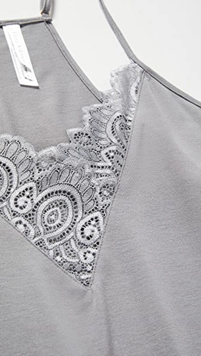 Shop Flora Nikrooz Floretta Ii Knit Cami Pajama Set With Lace Trim Metal