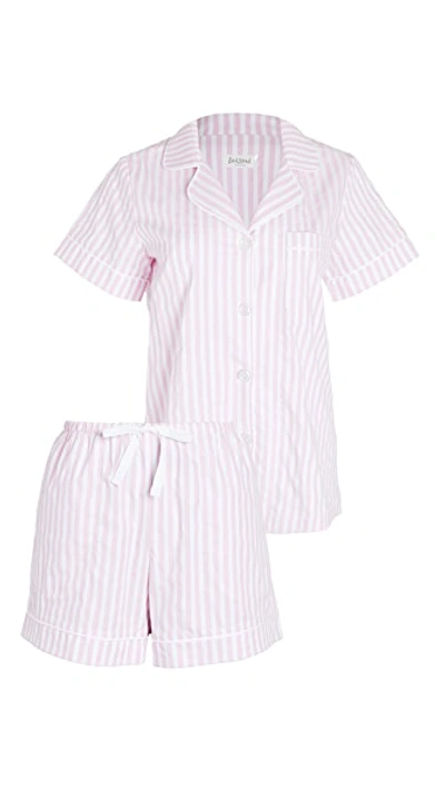 Shop Bedhead Pajamas Classic Stripe Pajama Set Pink Stripe