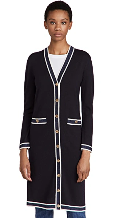 Shop Tory Burch Longline Madeline Cardigan