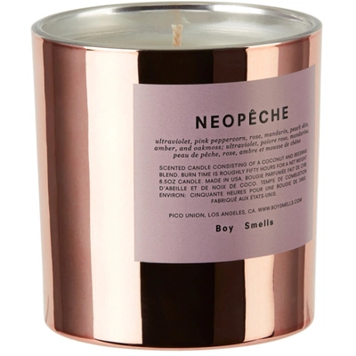 Shop Boy Smells Neopêche Candle, 8.5 oz In Peach
