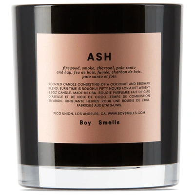 Shop Boy Smells Ash Candle, 8.5 oz In Pink/black