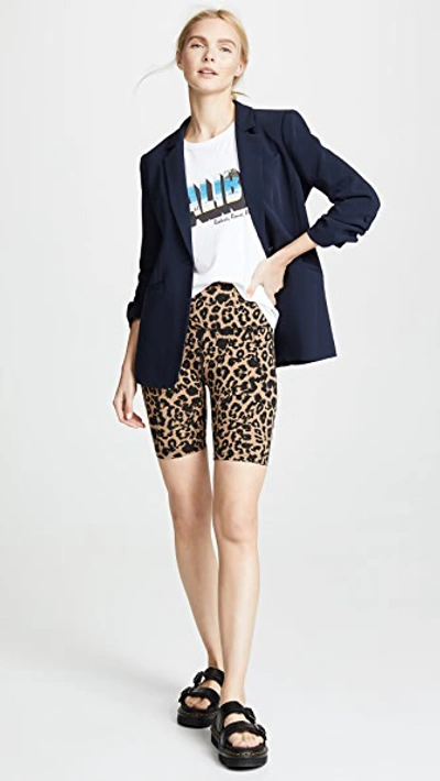 Cinq À Sept Khloe Ruched Sleeve Blazer In Navy