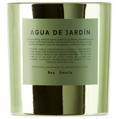 Shop Boy Smells Agua De Jardín Candle, 8.5 oz In Green