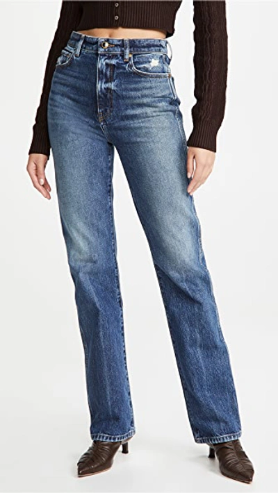 Shop Khaite Danielle Jeans In Lincoln