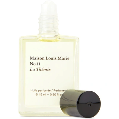 Shop Maison Louis Marie No. 11 La Thémis Perfume Oil, 15 ml In -