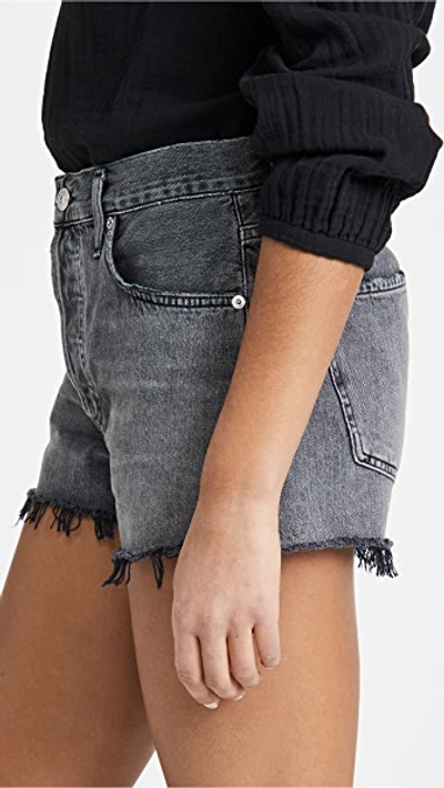 Shop Citizens Of Humanity Annabelle Cutoff Shorts In Freefall