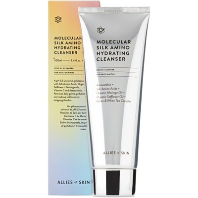 Shop Allies Of Skin Molecular Silk Amino Hydrating Cleanser, 100 ml In -