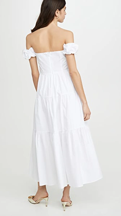 Shop Staud Elio Dress White
