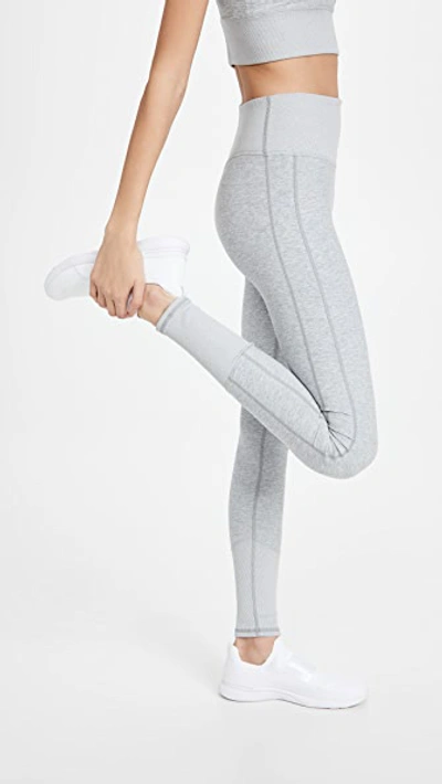 Shop Alo Yoga High Waist Alosoft Lounge Leggings Zinc Heather