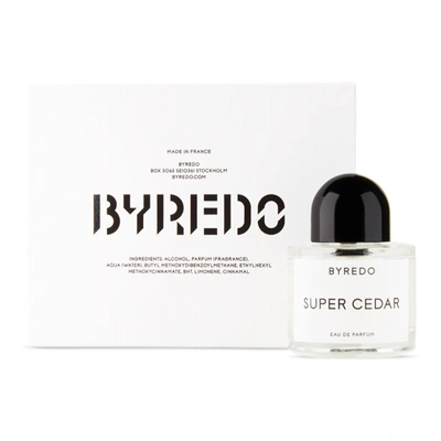 Shop Byredo Super Cedar Eau De Parfum, 50 ml In N/a