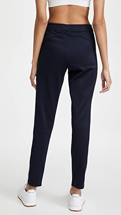 Shop Tory Sport Colorblock Track Pants In Tory Navy/snow White