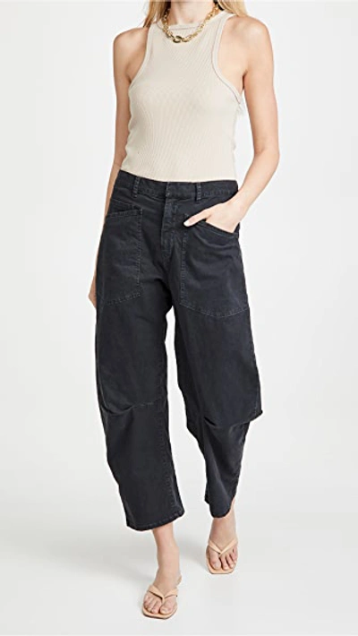 Nili Lotan Shon Pant In Carbon