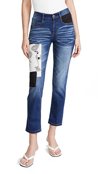 Shop Hellessy Montgomery Jeans In Dark Wash