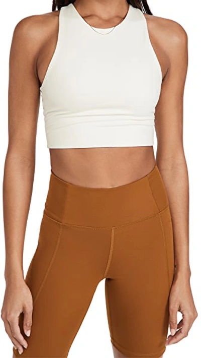 Shop Girlfriend Collective Dylan Crop Top Ivory