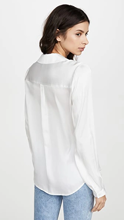 Shop Paige Caprice Shirt White L