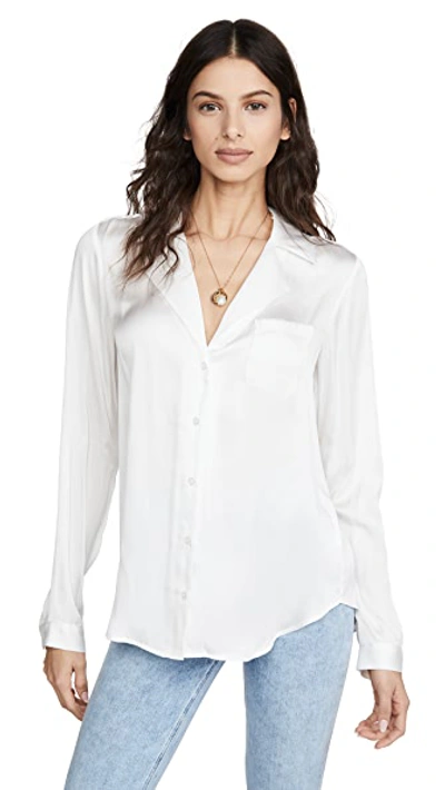 Shop Paige Caprice Shirt White L