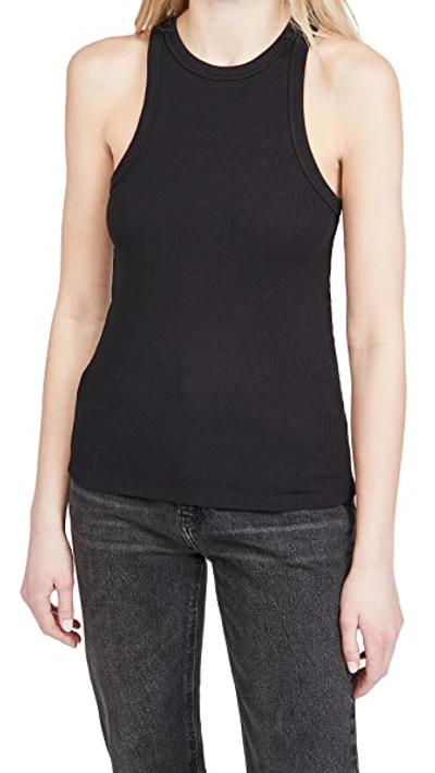 Anine Bing Va Tank Top In Black