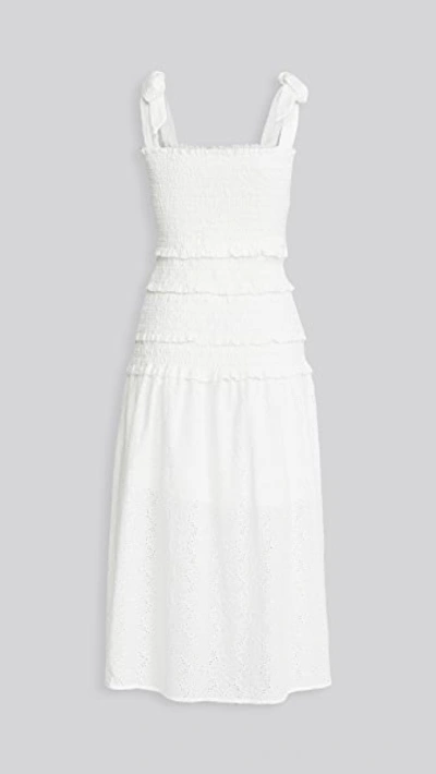 Shop Astr Tess Dress White Xs