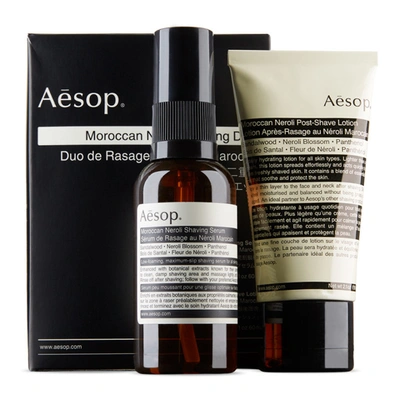 Shop Aesop Moroccan Neroli Shaving Set In 93199440042